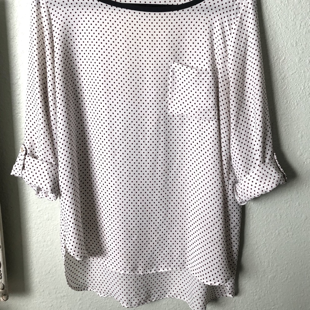 Blouse slightly used.